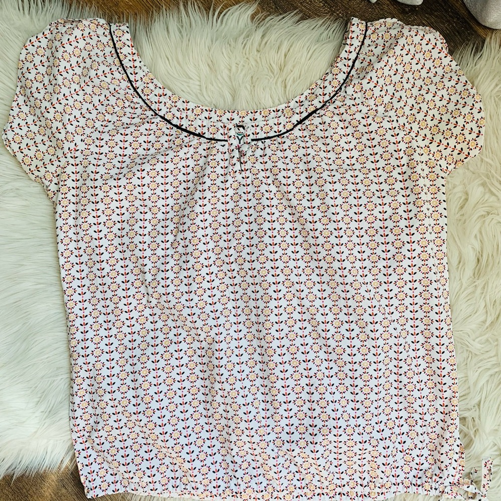Floral Print Women's Top Vintage Roxy - Picture 1 of 12